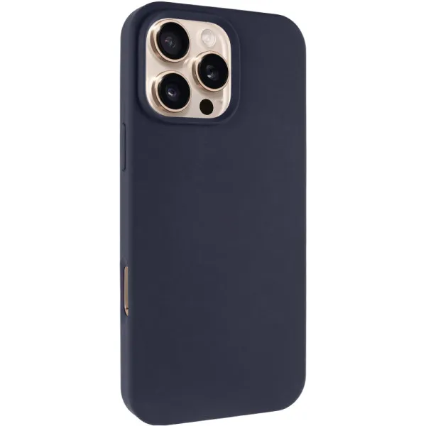 Чохол Silk Full Protective (AA) NO LOGO для Apple iPhone 16 Pro (6.3") — Темно-синій — фото 1
