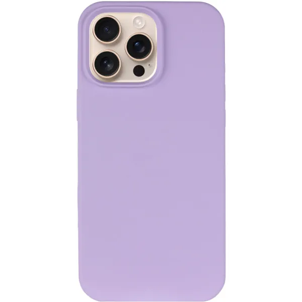 Чохол Silk Full Protective (AA) NO LOGO для Apple iPhone 16 Pro (6.3") — Бузковий — фото 2 Чохол Silk Full Protective (AA) NO LOGO для Apple iPhone 16 Pro (6.3") — Бузковий — фото 2