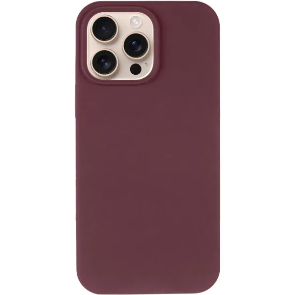 Чохол Silk Full Protective (AA) NO LOGO для Apple iPhone 16 Pro (6.3") — Бордовий — фото 2 Чохол Silk Full Protective (AA) NO LOGO для Apple iPhone 16 Pro (6.3") — Бордовий — фото 2