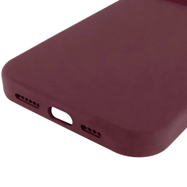 Чохол Silk Full Protective (AA) NO LOGO для Apple iPhone 16 Pro (6.3") — Бордовий — фото 5 Чохол Silk Full Protective (AA) NO LOGO для Apple iPhone 16 Pro (6.3") — Бордовий — фото 5