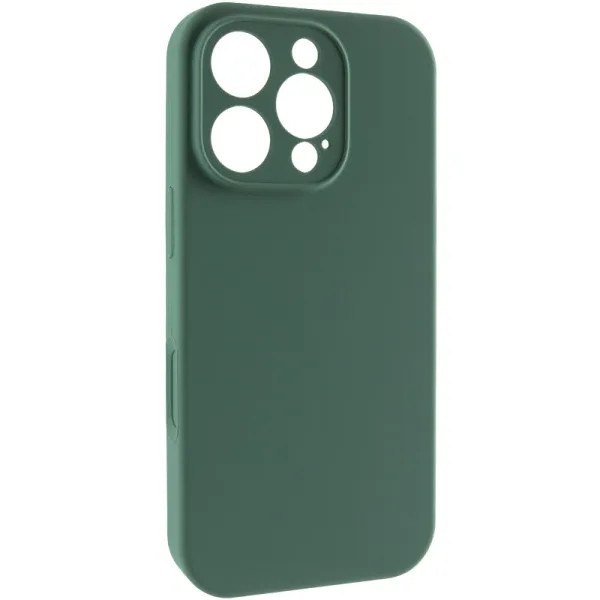 Чохол Silk Full Camera Protective (AA) NO LOGO для Apple iPhone 16 Pro (6.3") — Зелений — фото 5