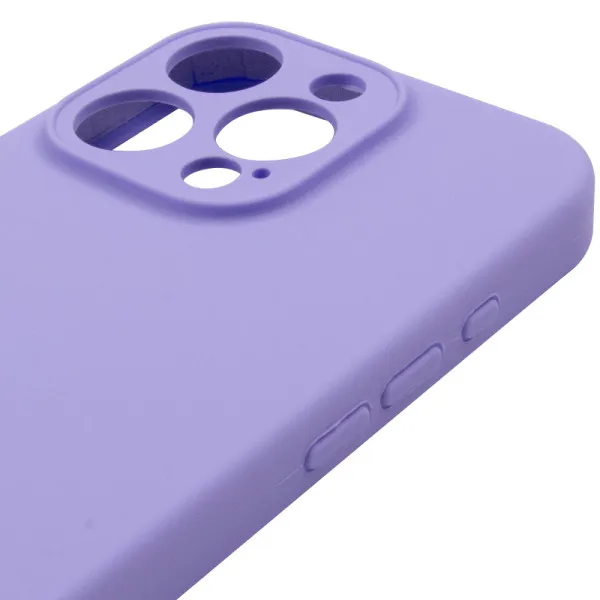Чохол Silk Full Camera Protective (AA) NO LOGO для Apple iPhone 16 Pro (6.3") — Бузковий — фото 4