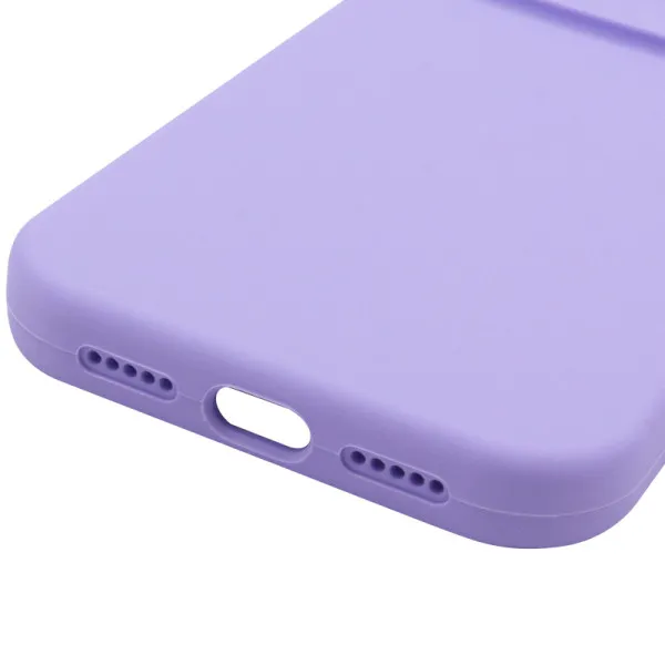 Чохол Silk Full Camera Protective (AA) NO LOGO для Apple iPhone 16 Pro (6.3") — Бузковий — фото 5