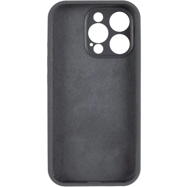 Чохол Silk Full Camera Protective (AA) NO LOGO для Apple iPhone 16 Pro (6.3") — Сірий — фото 3