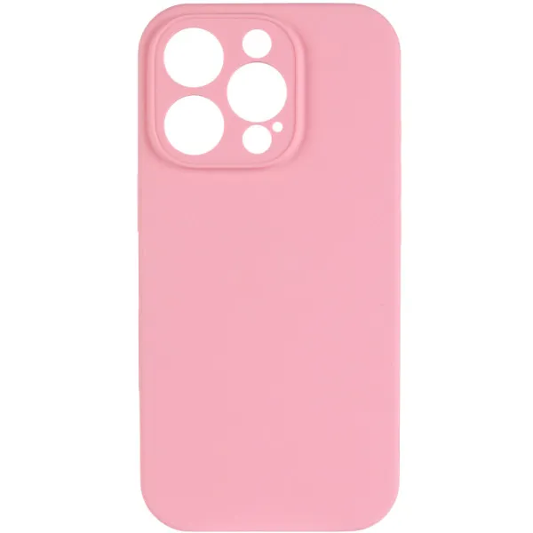 Чохол Silk Full Camera Protective (AA) NO LOGO для Apple iPhone 16 Pro (6.3") — Рожевий — фото 2