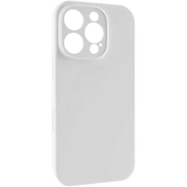 Чохол Silk Full Camera Protective (AA) NO LOGO для Apple iPhone 16 Pro (6.3") — Білий — фото 1