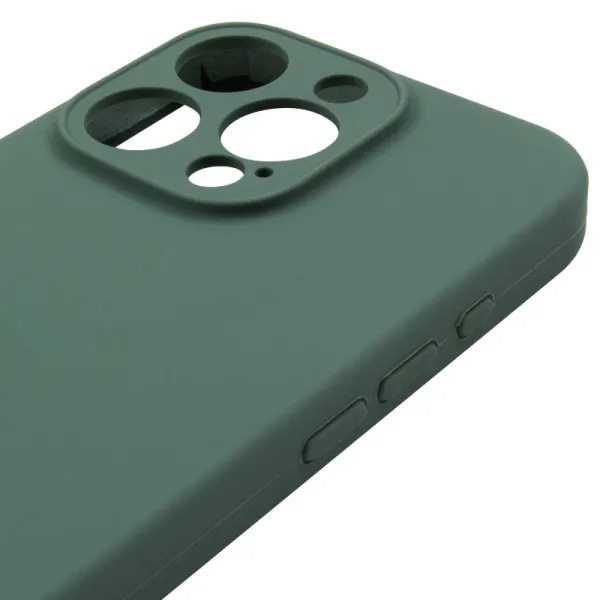 Чохол Silk Full Camera Protective (AA) NO LOGO для Apple iPhone 16 Pro (6.3") — Зелений — фото 3