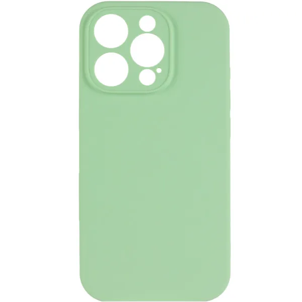 Чехол Silk Full Camera Protective (AA) NO LOGO для Apple iPhone 16 Pro (6.3") — Зеленый — фото 2