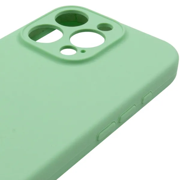 Чехол Silk Full Camera Protective (AA) NO LOGO для Apple iPhone 16 Pro (6.3") — Зеленый — фото 4