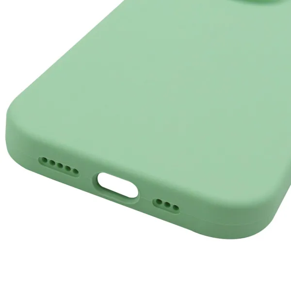 Чехол Silk Full Camera Protective (AA) NO LOGO для Apple iPhone 16 Pro (6.3") — Зеленый — фото 5