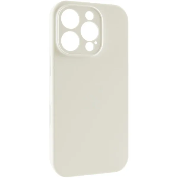 Чохол Silk Full Camera Protective (AA) NO LOGO для Apple iPhone 16 Pro (6.3") — Бежевий — фото 1