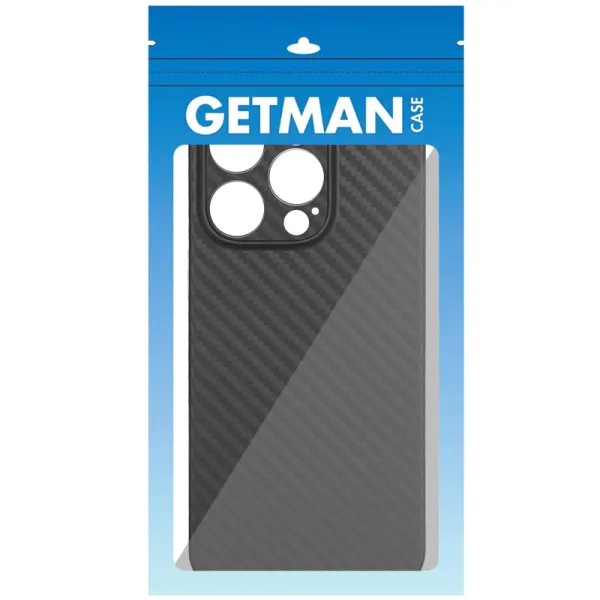 Чехол Getman Carbon Ultra Slim для Apple iPhone 16 Pro (6.3") — Черный — фото 3