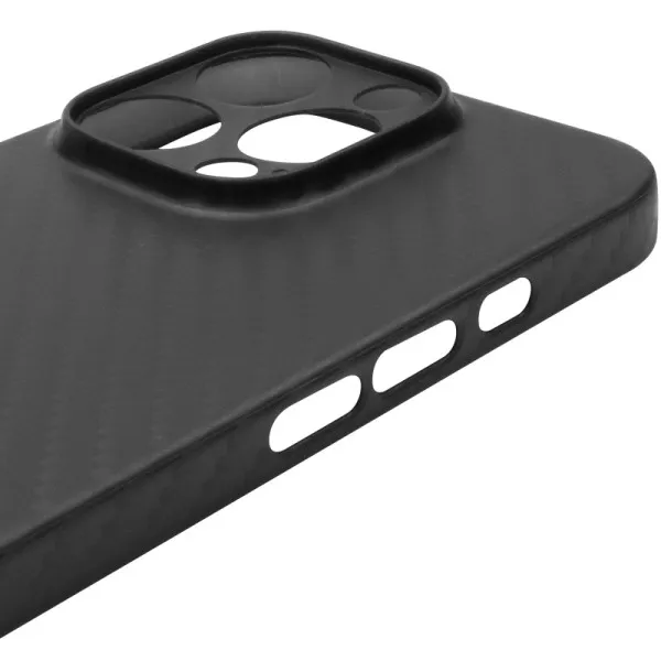 Чохол Getman Carbon Ultra Slim для Apple iPhone 16 Pro (6.3") — Чорний — фото 5