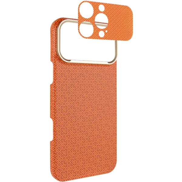 Чохол PC Sparta Slim Shield with Magnetic Fit для Apple iPhone 16 Pro (6.3") — Помаранчевий — фото 1 Чохол PC Sparta Slim Shield with Magnetic Fit для Apple iPhone 16 Pro (6.3") — Помаранчевий — фото 1
