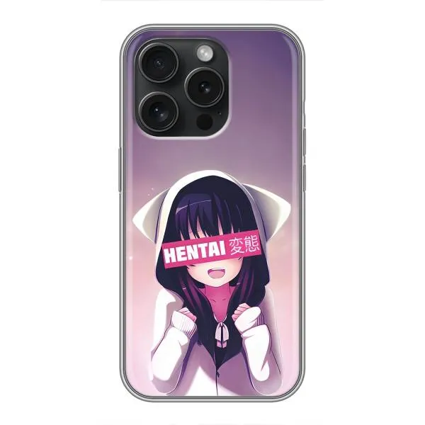 Чехол с принтом «Hentai chan» для iPhone 16 Pro