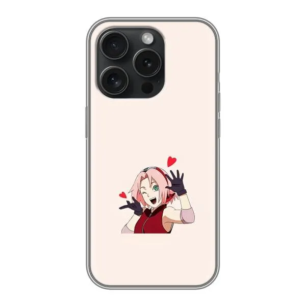 Чехол с принтом «Лайк Сакура» для iPhone 16 Pro