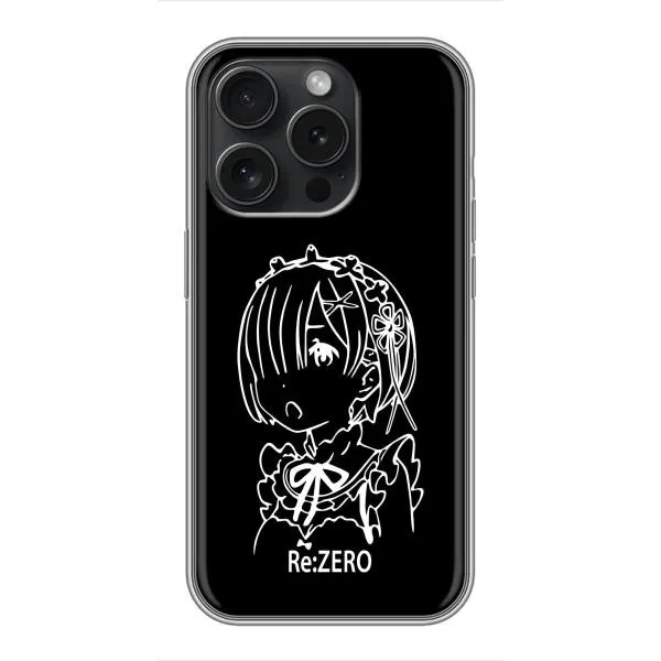 Чехол с принтом «Re: Zero» для iPhone 16 Pro