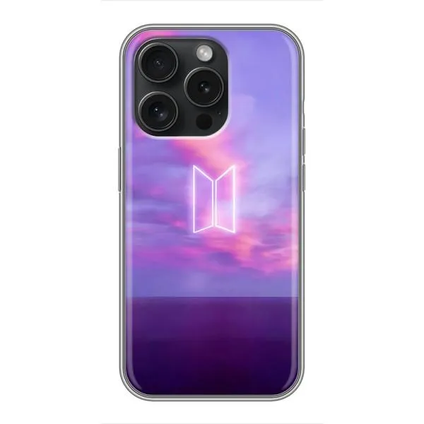 Чехол с принтом «BTS логотип» для iPhone 16 Pro