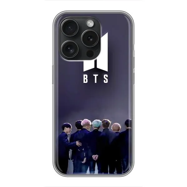 Чехол с принтом «Группа BTS» для iPhone 16 Pro