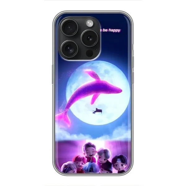 Чехол с принтом «КИТ BTS» для iPhone 16 Pro