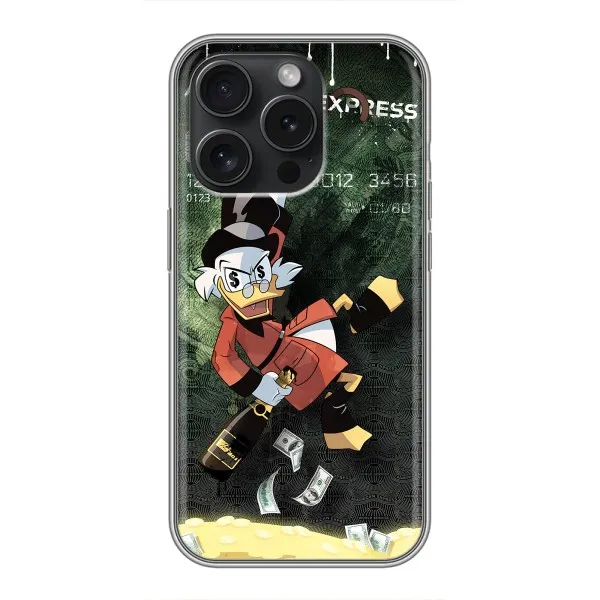 Чохол з принтом «Карточка Скруджа» для iPhone 16 Pro