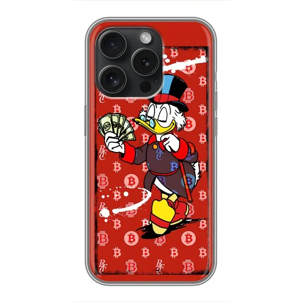 Чохол з принтом «Scrooge MagDag» для iPhone 16 Pro