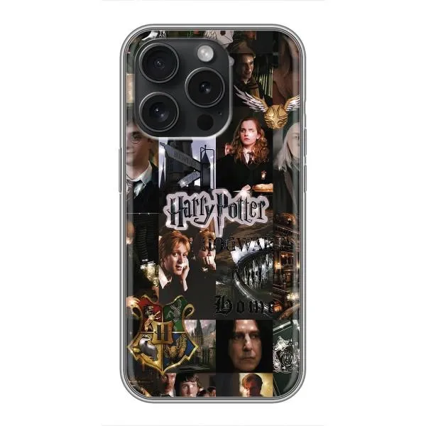 Чехол с принтом «коллаж Гарри Поттер» для iPhone 16 Pro