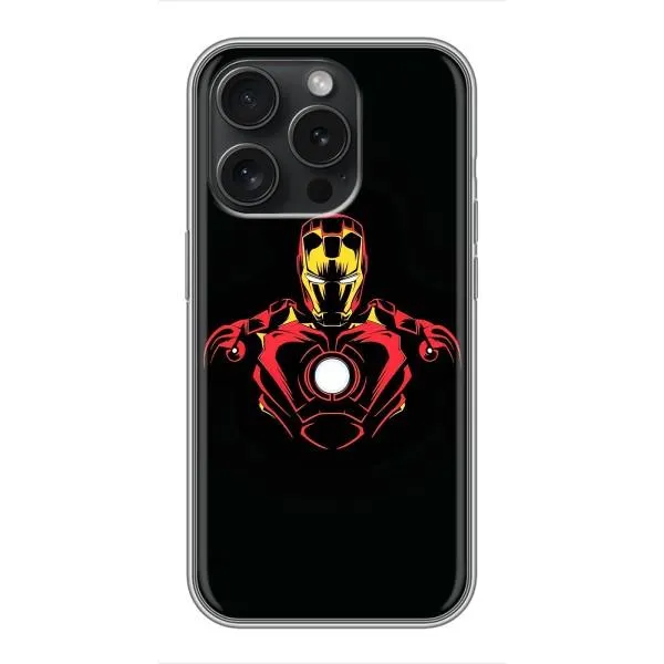 Чехол с принтом «Человек железный» для iPhone 16 Pro