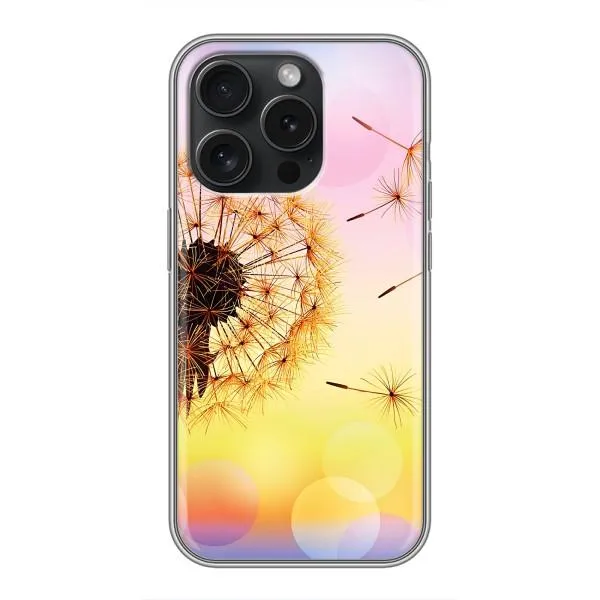 Чехол с принтом «Одуванчик» для iPhone 16 Pro