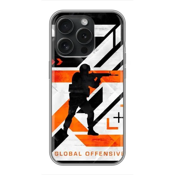 Чехол с принтом «Cs:Go» для iPhone 16 Pro