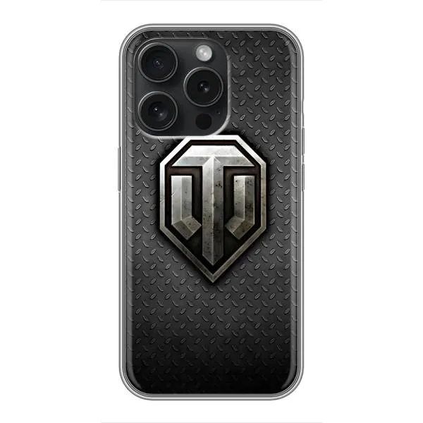 Чехол с принтом «Лого Tanks» для iPhone 16 Pro