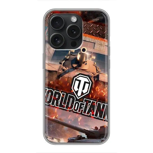 Чехол с принтом «World of Tanks» для iPhone 16 Pro
