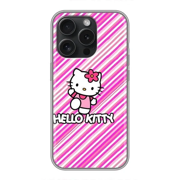 Чехол с принтом «Hello Kytty» для iPhone 16 Pro