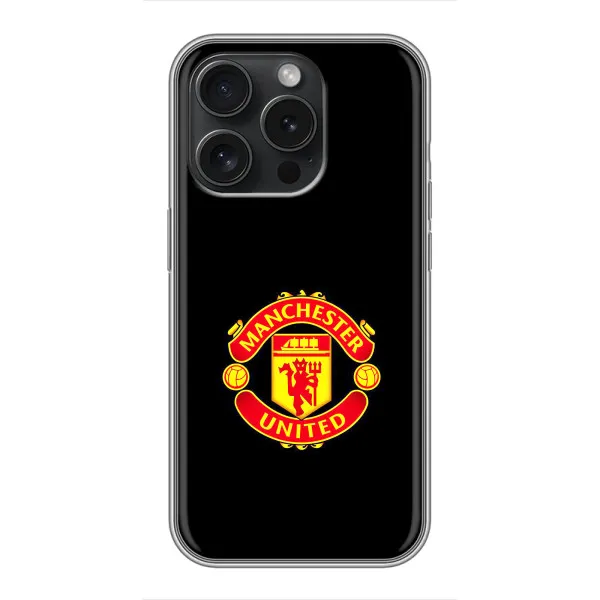 Чохол з принтом «ФК Манчестер Юнайтед» для iPhone 16 Pro