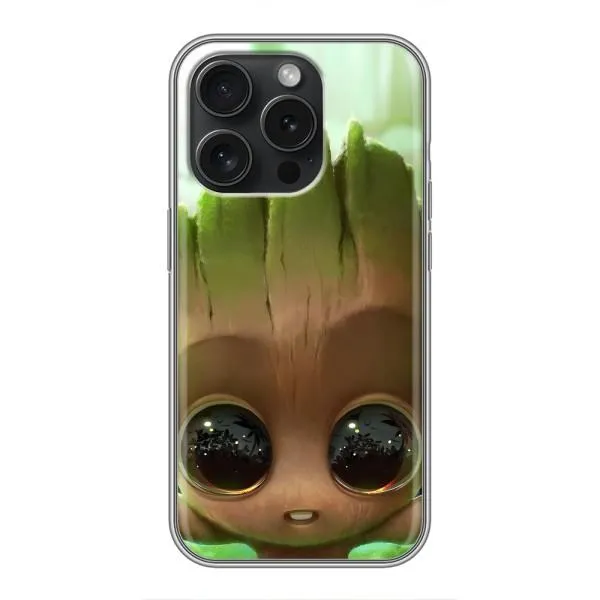 Чехол с принтом «Милый Грут» для iPhone 16 Pro