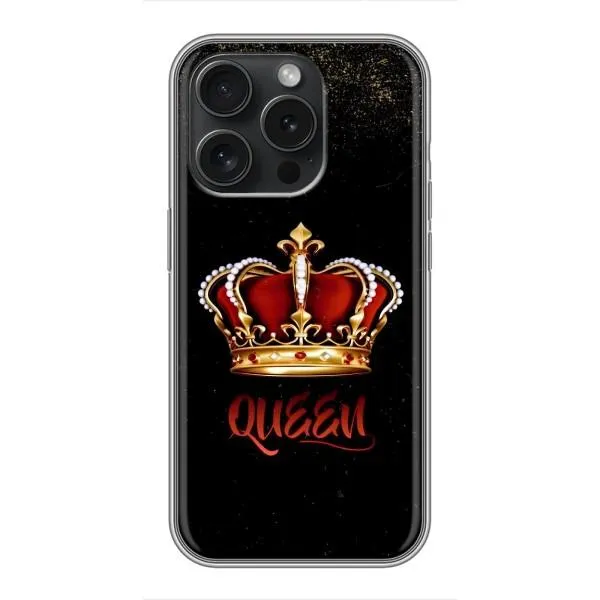 Чехол с принтом «Корона короля» для iPhone 16 Pro