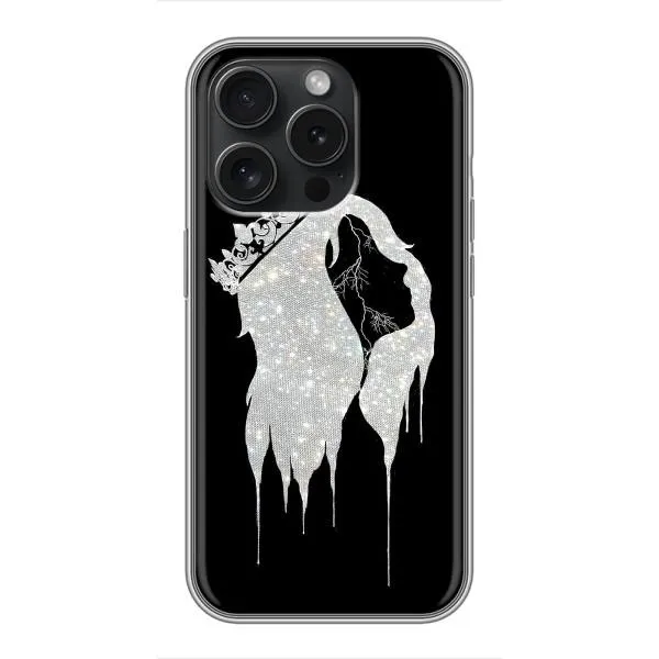 Чехол с принтом «Принцесса» для iPhone 16 Pro