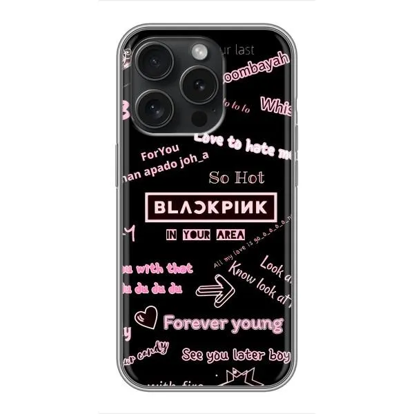 Чохол з принтом «BLACKPINK» для iPhone 16 Pro