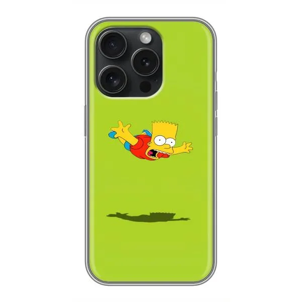 Чохол з принтом «Барт Сімпсон» для iPhone 16 Pro