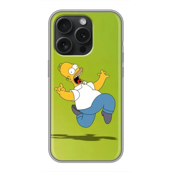 Чохол з принтом «Гомер Сімпсон» для iPhone 16 Pro