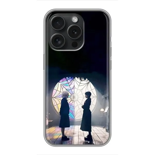 Чохол з принтом «Венздей та Інід» для iPhone 16 Pro