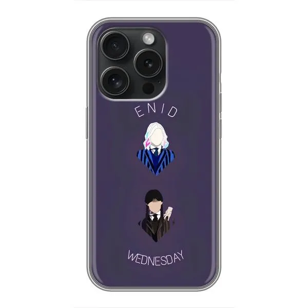 Чохол з принтом «Венздей і подруга» для iPhone 16 Pro