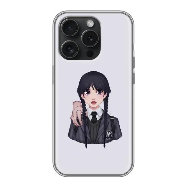 Чохол з принтом «Венздей і Річ» для iPhone 16 Pro