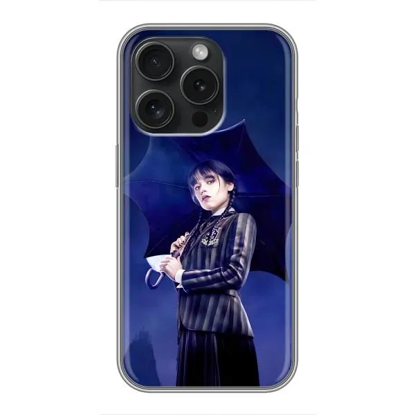 Чохол з принтом «Венздей з парасолькою» для iPhone 16 Pro
