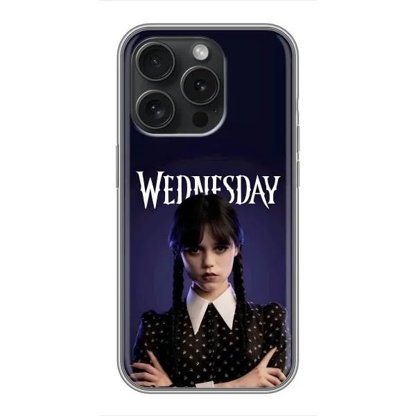 Чохол з принтом «Wednesday» для iPhone 16 Pro