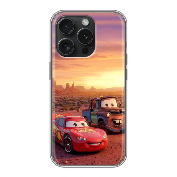 Чохол з принтом «Маквін та Сирник» для iPhone 16 Pro Чохол з принтом «Маквін та Сирник» для iPhone 16 Pro