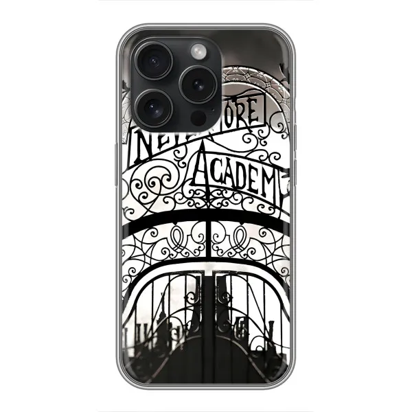 Чохол з принтом «Ворота Академії Невермор» для iPhone 16 Pro Чохол з принтом «Ворота Академії Невермор» для iPhone 16 Pro