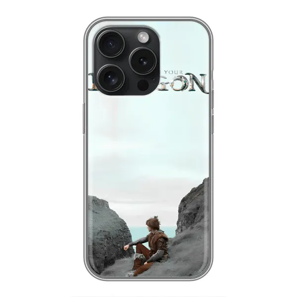Чохол з принтом «Дракон лого» для iPhone 16 Pro Чохол з принтом «Дракон лого» для iPhone 16 Pro