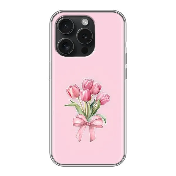 Чехол с принтом «Букет цветов» для iPhone 16 Pro