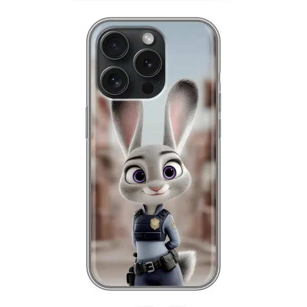 Чохол з принтом «Офіцер Джуді Гопс» для iPhone 16 Pro Чохол з принтом «Офіцер Джуді Гопс» для iPhone 16 Pro